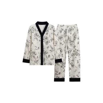 DAMOS·LOVE Pajama Set Women's White