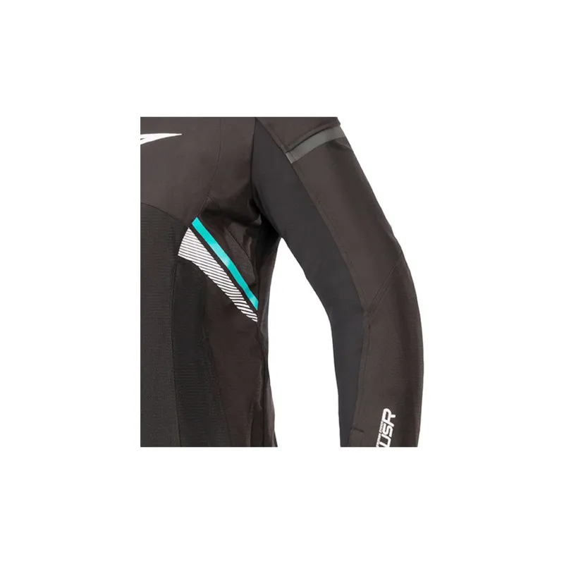 ALPINESTARS STELLA T-GP PLUS R V3 Air Jacket Black/White/Cyan-2