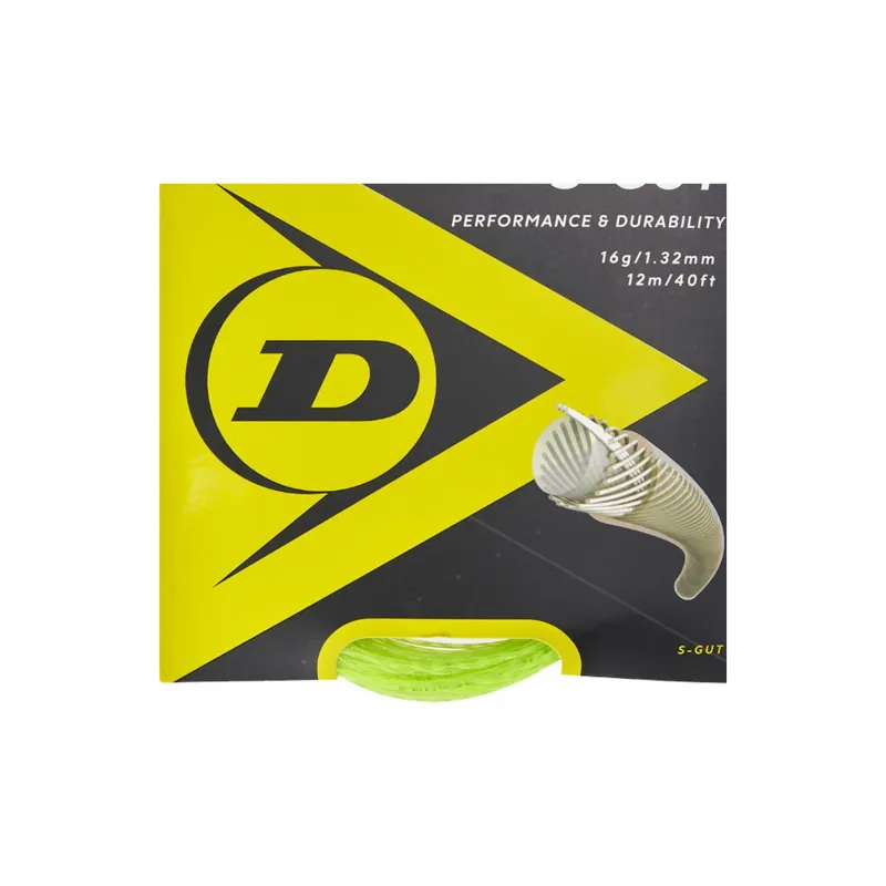 DUNLOP Tennis Racket Strings Synthetic Fiber-4
