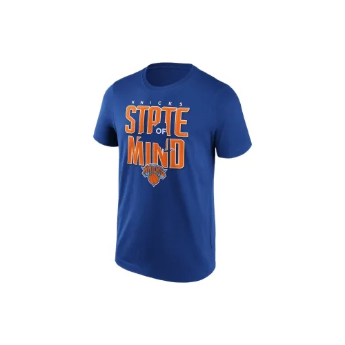 NBA New York Knicks T-Shirts Men Blue