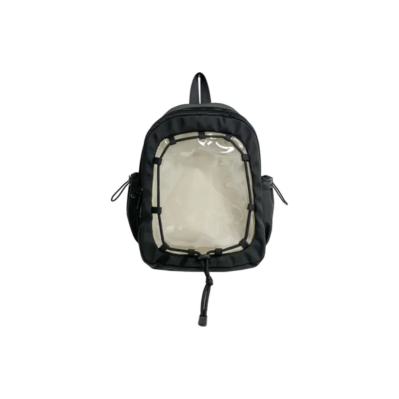 S.REPHEN Composite Fabric Patchwork With PVC Backpack Regular Unisex Multicolor-8