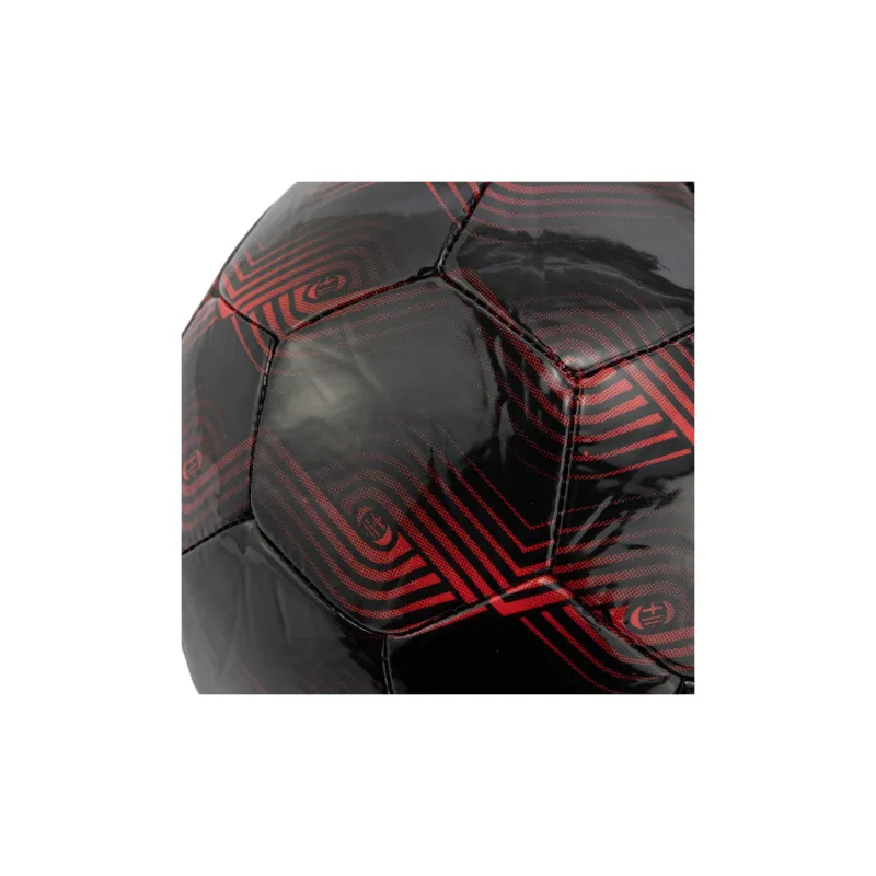 PUMA Size 5 Ball Soccer PU Machine Stitched Soccer Ball Unisex Black Red-3