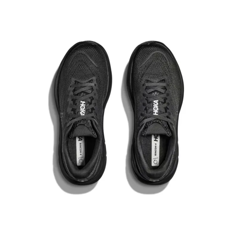 HOKA ONE ONE RINCON 4 Anti Slip Wear Resistant Low Top Running Shoes Women's Black-3
