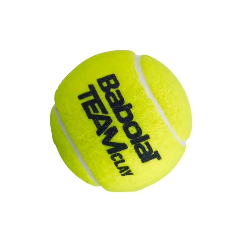 Babolat Team Clay X4 Tennis Balls Felt Training Ball Indoor And Outdoor Yellow-2