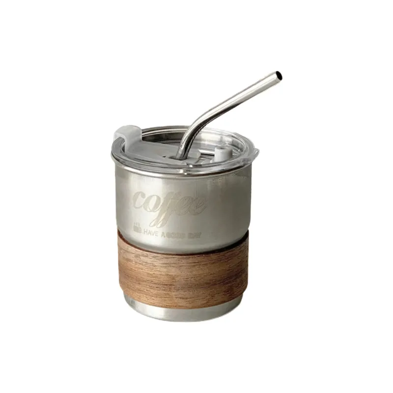 TANLU Outdoor Water Equipment Water Container 290ml Stainless Steel-14