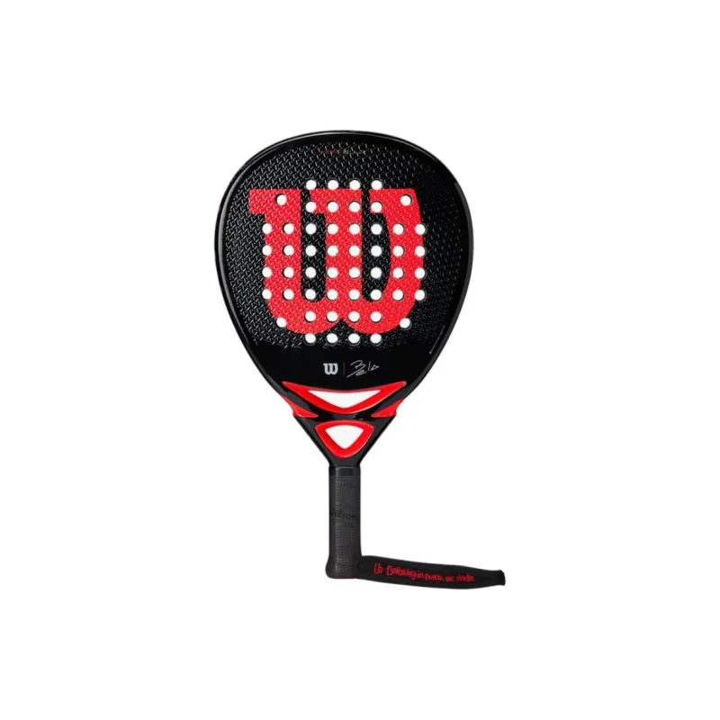 Wilson Other Niche Racquet Sports Fiberglass EVA Unisex Black Red-3