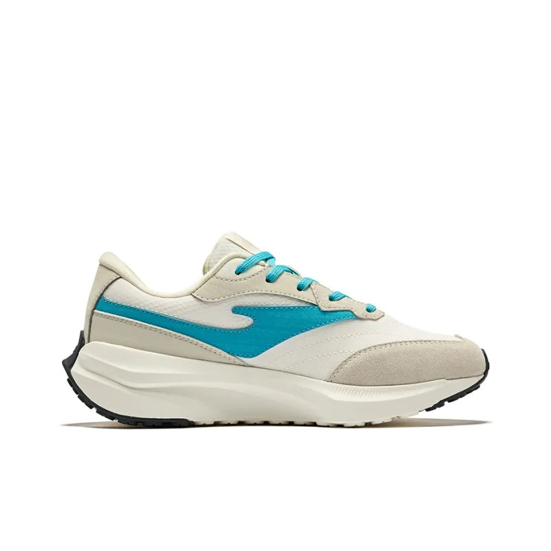 Erke Set Sail Wear-Resistant Slip-Resistant Low-Top Casual Shoes Men's Floating Rock Gray Jade Blue-1