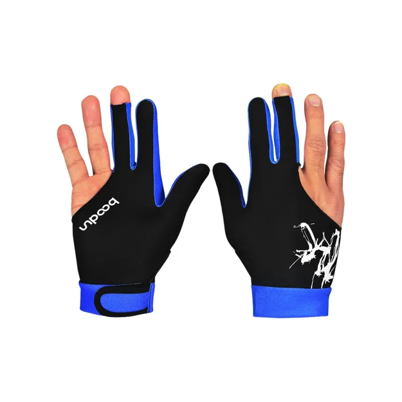 BOODUN Billiards Three Finger Gloves High Elasticity Lycra 1 Pack Left Hand-19