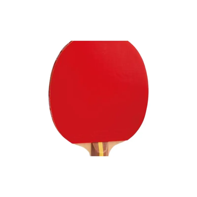 DHS T2002 Ping Pong Paddles Unisex All Wood Red Shakehand Grip-4
