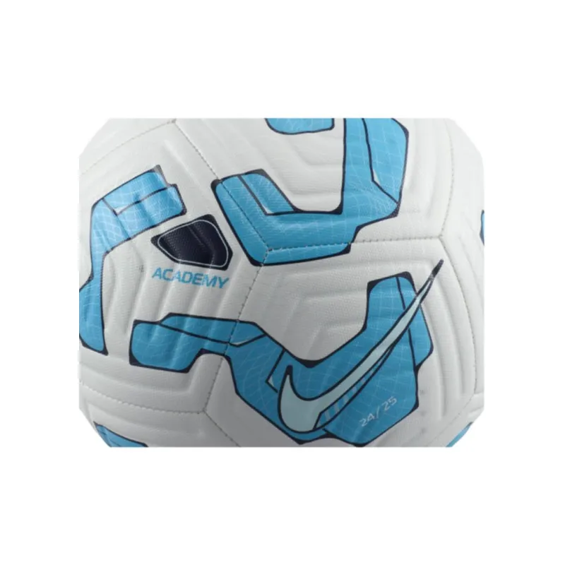 Nike Size 12 Size 3 Size 4 Size 5 Soccer Rubber Machine Stitched Soccer Ball Unisex Light Blue/White-2