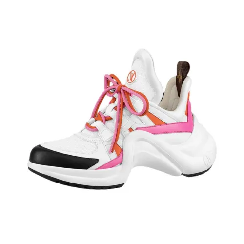 LOUIS VUITTON Archlight 1.0 Casual Shoes Women's Low-Top Pink/White