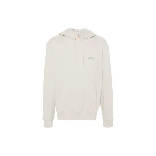 BOSS Logo-embroidered Hoodie