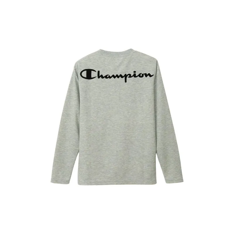 Champion FW24 T Shirt Unisex Oxford Gray-1