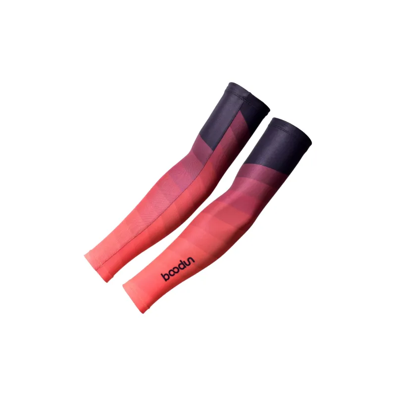 BOODUN Riding Equipment Cycling Arm Sleeves Unisex Webbing, Silicone-1