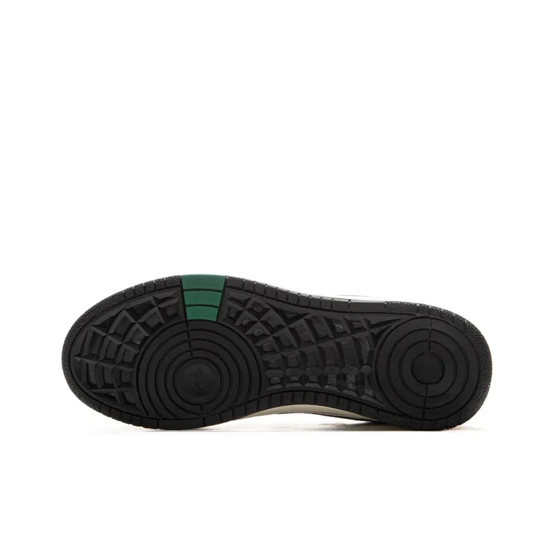 LiNing Tianji SOFT HI Anti-Slip Wear-Resistant Mid-Top Skateboard Shoes Men's White Black Green-5
