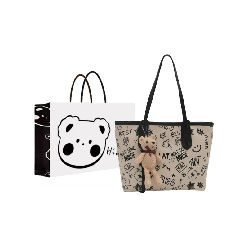 NX DOUGHNUT PU Tote Bag Shoulder Bag Regular Women's Multicolor-18