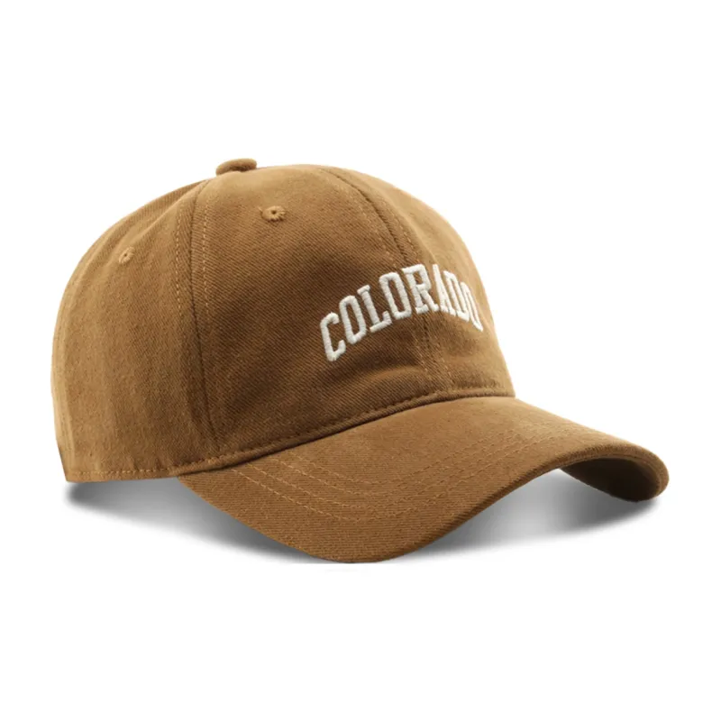 ZANC Cotton Baseball Caps Unisex Multiple Colors-7