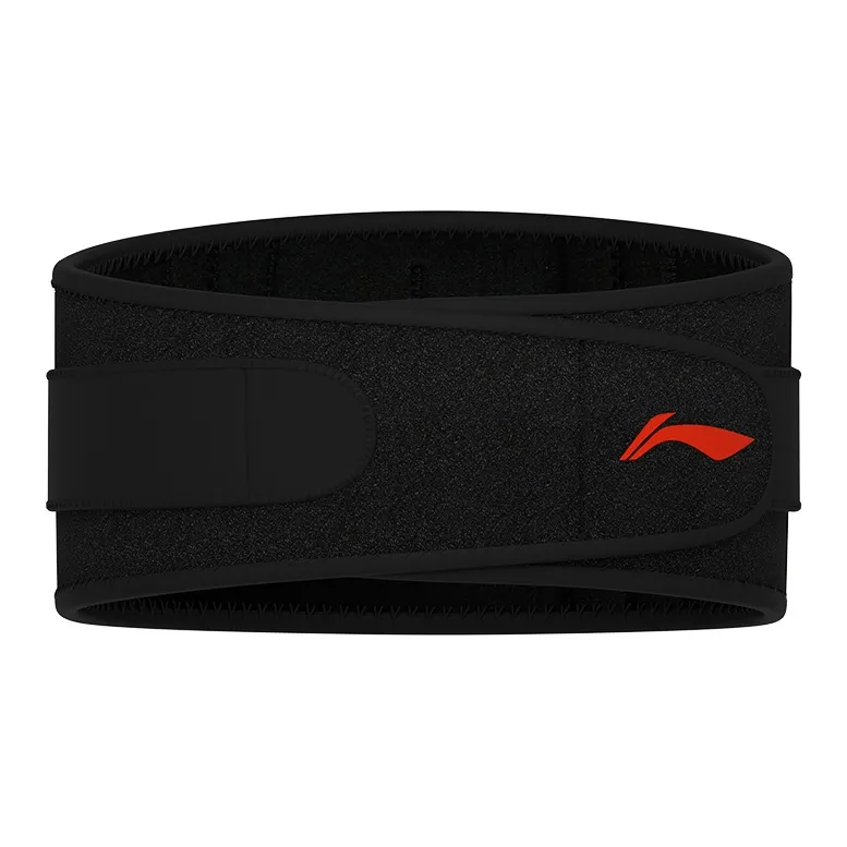 LiNing Back Support Braces Breathable Warm Protective Rehabilitation Compression Polyester Elastane Unisex-4