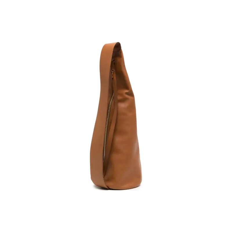THE ROW Miguel Leather Shoulder Bag-1