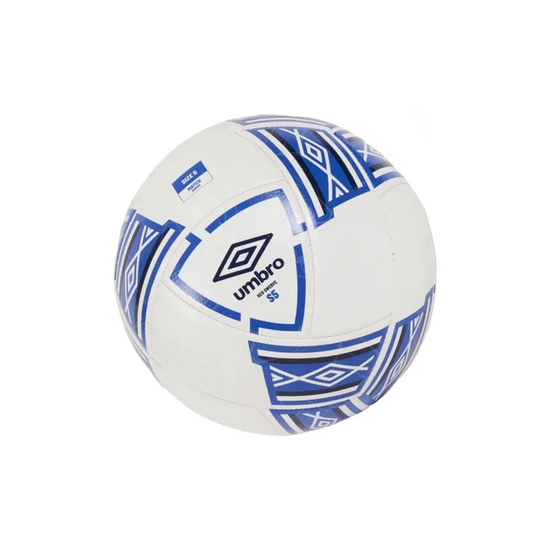 Umbro Size 3 Soccer Rubber Unisex White Blue-4