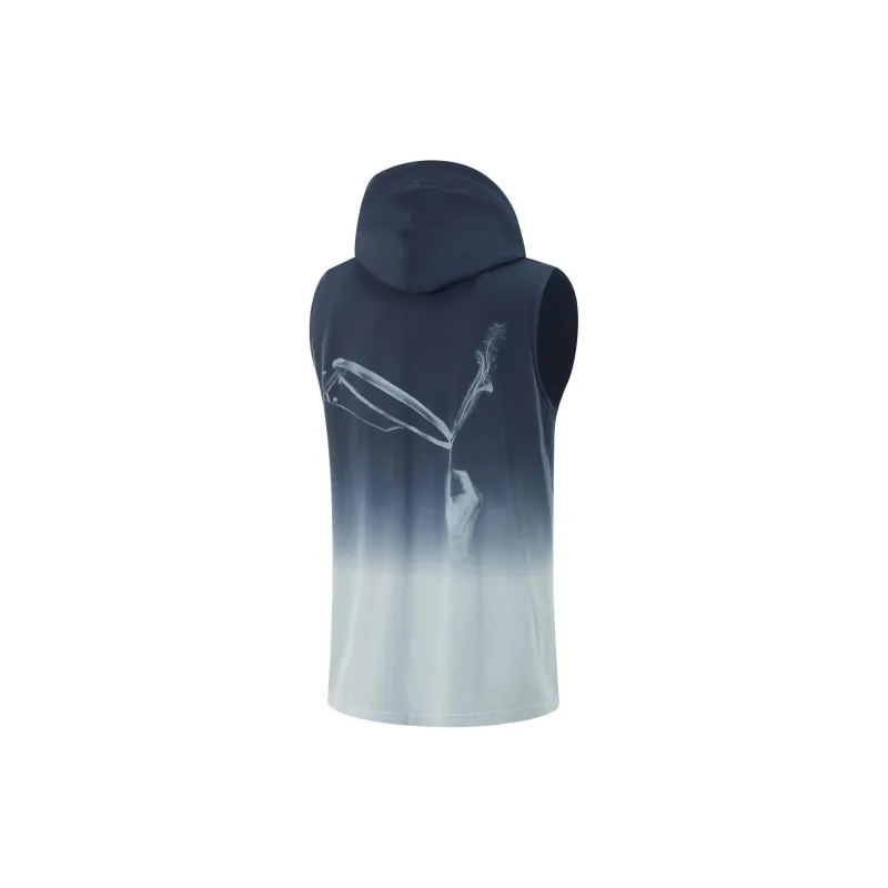 LiNing Badfive Tank Top Men's Dark Marine Blue/Sky Blue Gradient-1