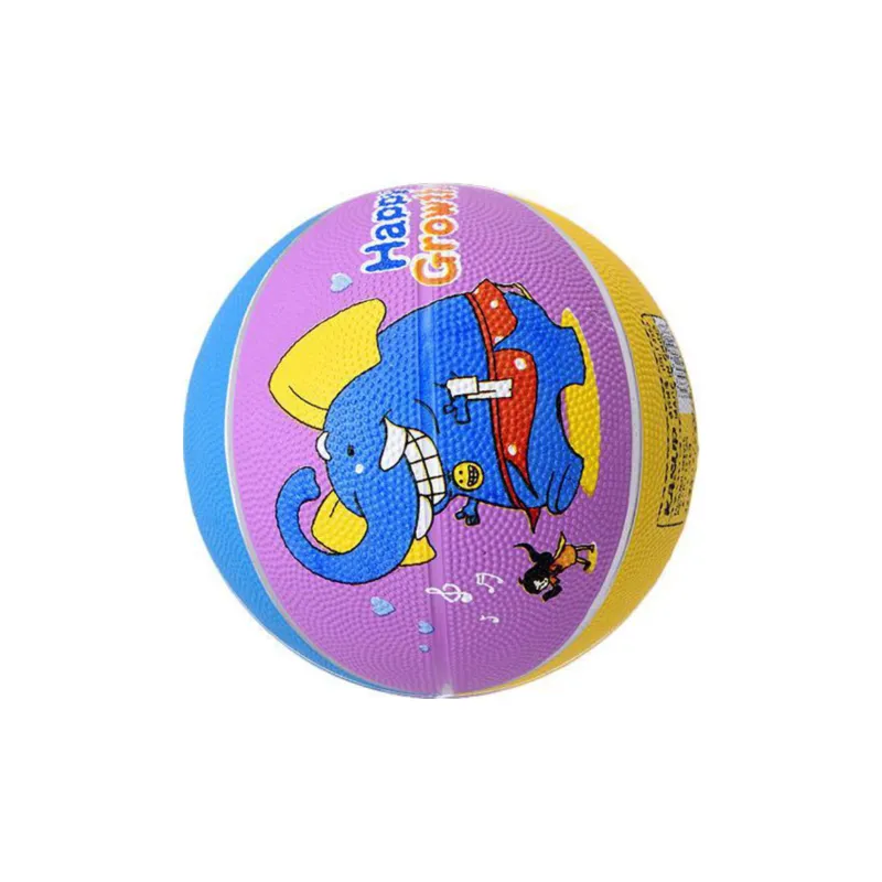 KASUP Rubber Basketball Blue Size 3 Ball Training Kids'-1