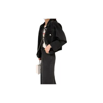 Concubine Zhu Denim Jacket Women's Black