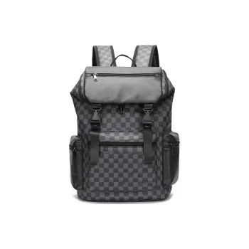 S.REPHEN PU Shoulder Bag Backpack Handbag Men's Black