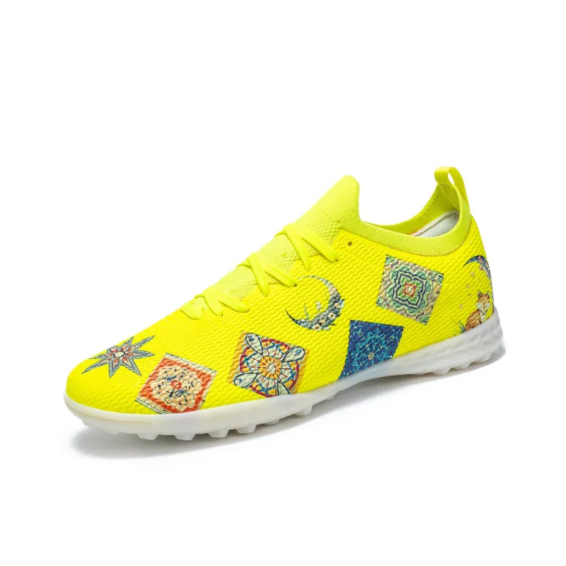 Saibi Slip-Resistant Breathable Support Soccer Shoes Unisex-13