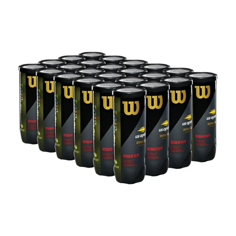 Wilson US Open Regular Duty Tennis Balls Felt Match Ball Competition Yellow-2