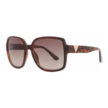 GUESS Resin Square Sunglasses Women's Tortoiseshell