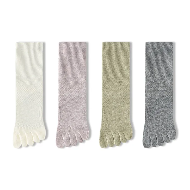 JIAZINI Mid Calf Socks Women's 4 Pack-1