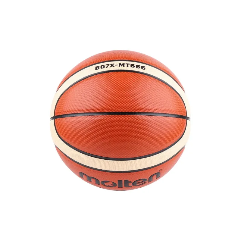 Molten Microfiber Leather Basketball Red Brown No. 7/Standard Training-2