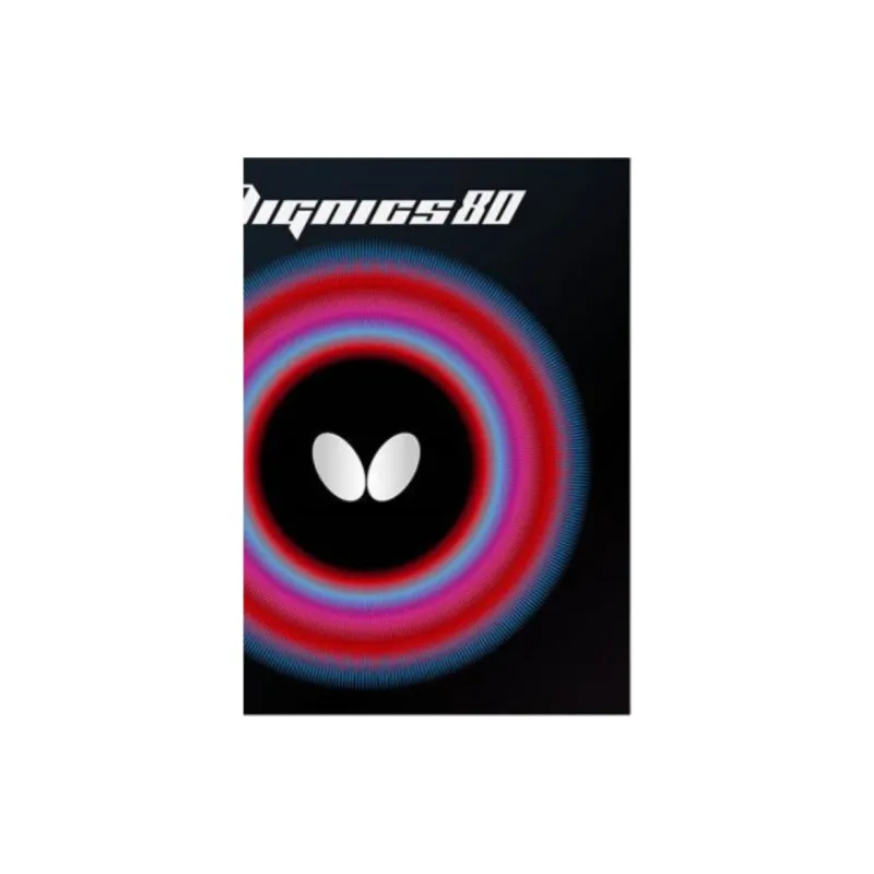 Butterfly DIGNICS 80 Table Tennis Rubbers Sponge Inverted Rubber All Compatibility Hardness 40 Black-3
