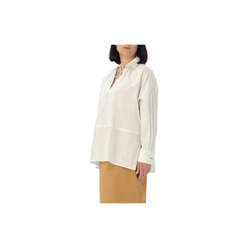 MaxMara Striped Long Sleeved Shirt-3