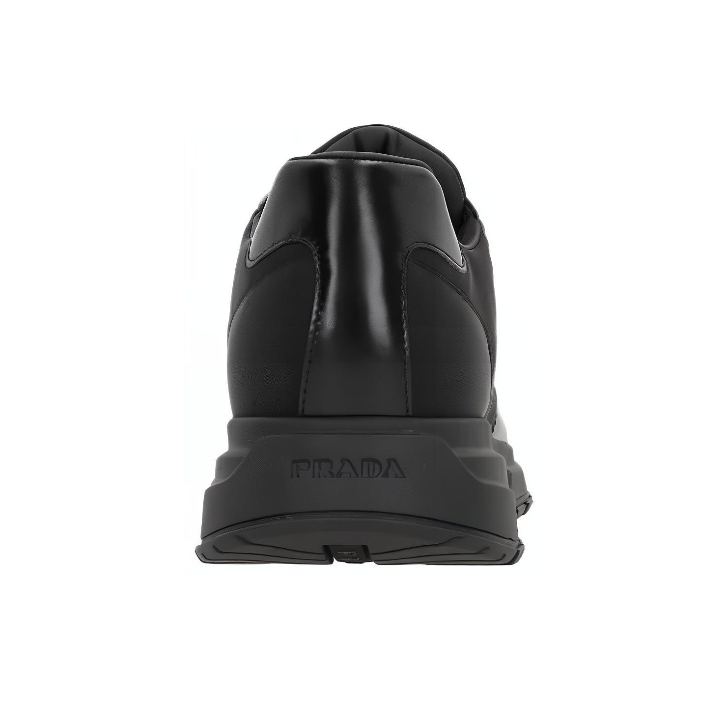 PRADA Prax 01 Sneakers Re-Nylon Brushed Leather Black Black PRADA Prax 01 Sneakers Re-Nylon Brushed Leather Black Black