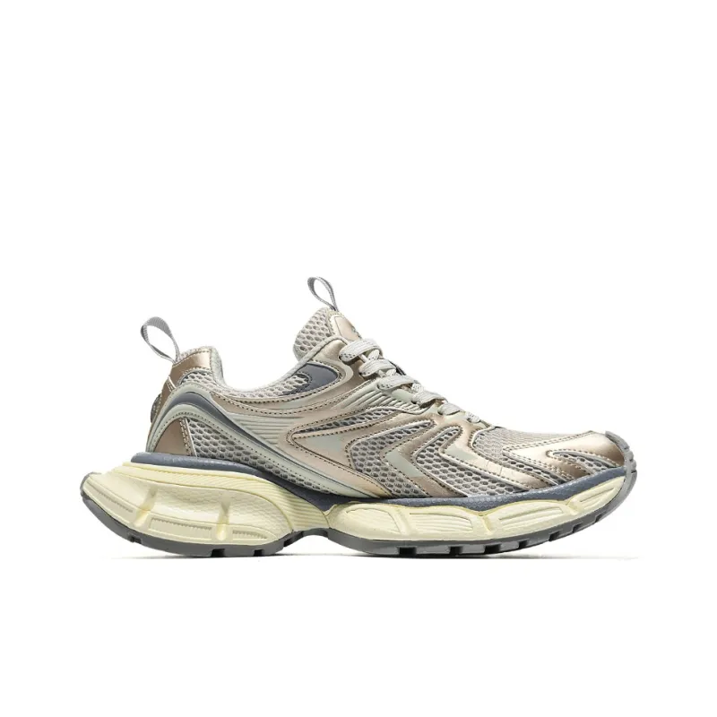 BASLS Bashe Series Lightweight And Breathable Low Top Chunky Sneakers Unisex-2