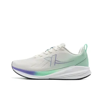 XTEP Speed 5.0LITE Cushioning Rebound Low-Top Running Shoes Men's White Purple Green