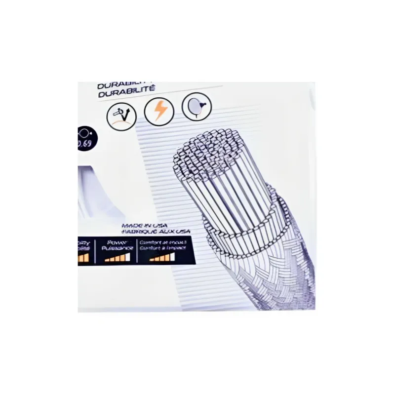 DECATHLON Stretch Durable, Both Features Badminton Racket Strings White-4