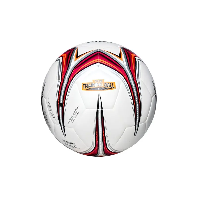 Star Size 5 Soccer PU Seamless Thermal bonding Unisex White Red-1