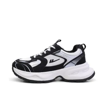 Warrior Mesh Casual Shoes Anti Slip And Wear Resistant Lightweight Low Top Chunky Sneakers Women's