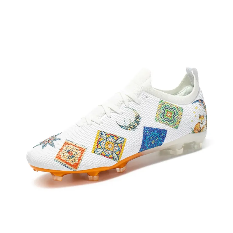 Saibi Slip-Resistant Breathable Support Soccer Shoes Unisex-17