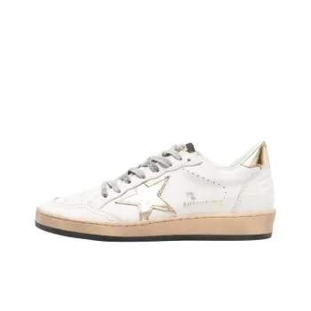 Golden Goose Ball Star Low Top Skateboard Shoes Women's White