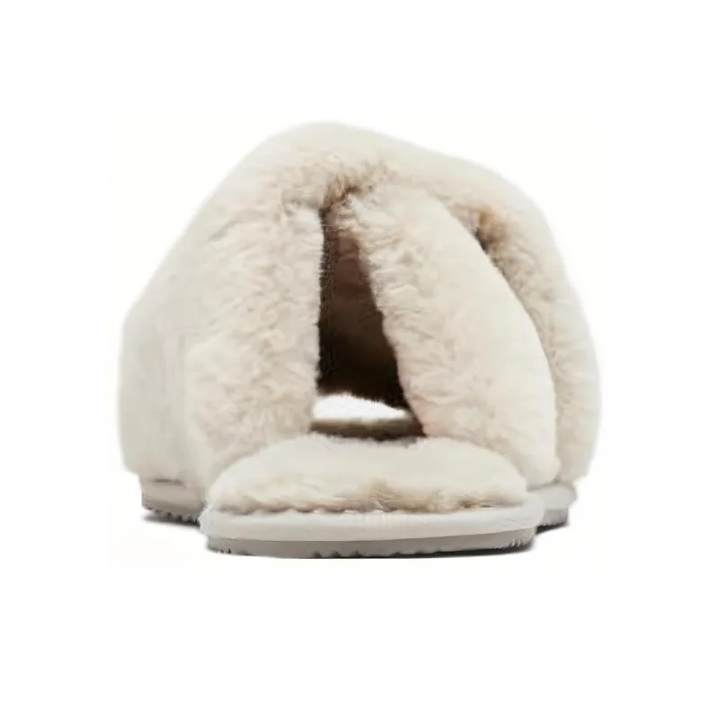 SOREL Slip-Resistant Slide Slippers Women's Gray White-3