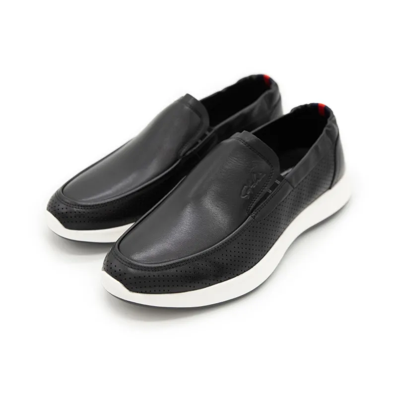Satchi Casual Shoes Loafers Men's Black-2