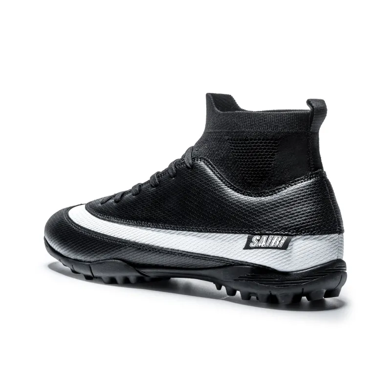 Saibi Slip Resistant, Breathable, Moisture Wicking Soccer Shoes Unisex-10