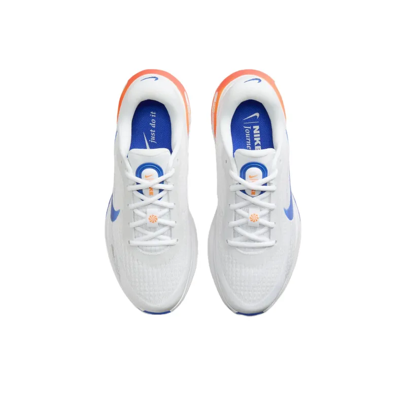Nike Journey Run White Racer Blue Orange Women's-3