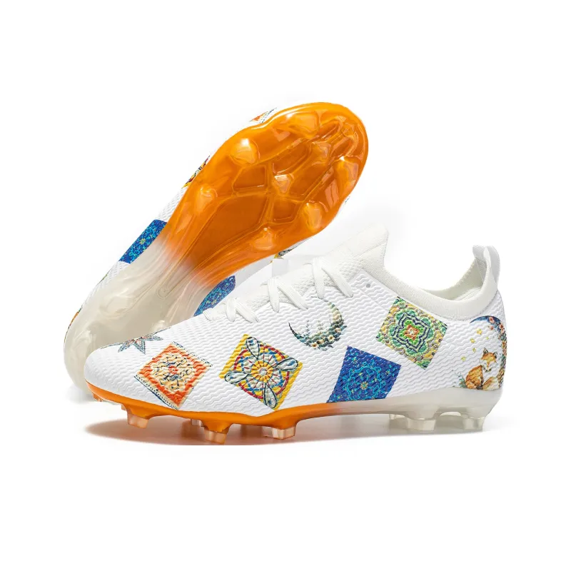Saibi Slip-Resistant Breathable Support Soccer Shoes Unisex-19