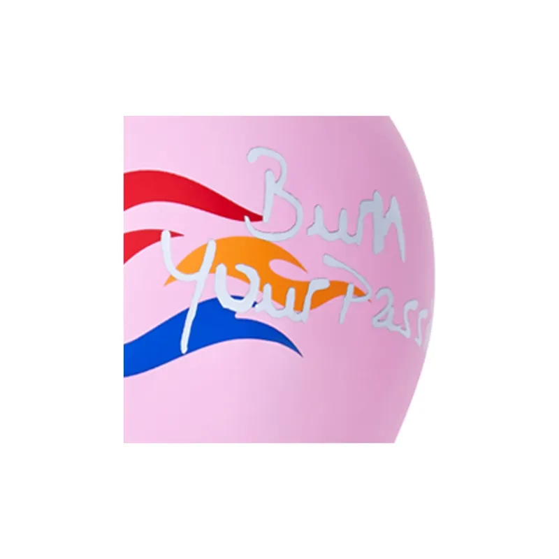 Asiatic Lion Swimming Caps Unisex Pink 692-2