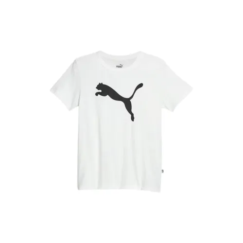 PUMA Essentials Big Cat T-Shirts Women's White